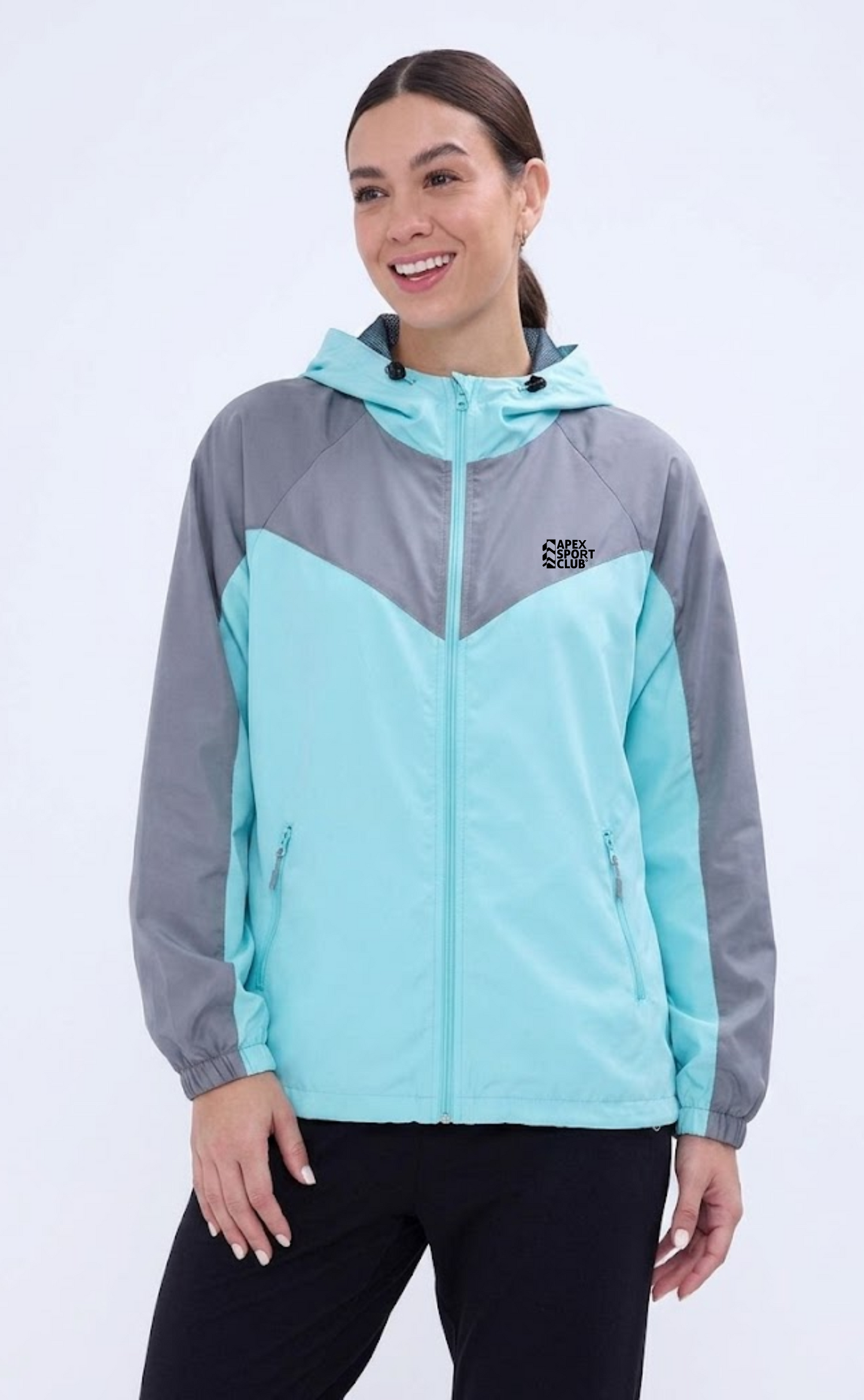 chaqueta Cortaviento Prisma verde menta