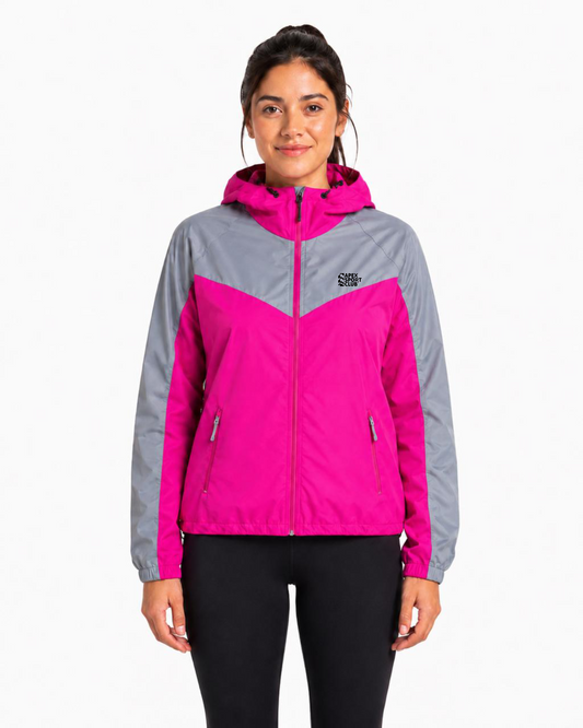 chaqueta Cortaviento Prisma fucsia